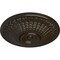 Ekena Millwork Modena Ceiling Medallion (Fits Canopies up to 5 1/4"), Hnd-Painted Stone Hearth, 23 1/2"OD x 3 1/2"P CM23MOSHF - alternate 2
